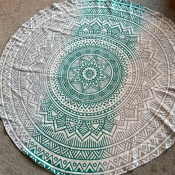 Bohemian 70” Round Tablecloth! - Picture 1 of 9